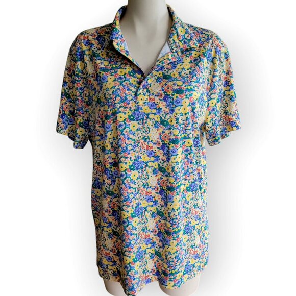 J.Crew Coolmax Performance Polo, Yellow, Size L - Picture 15 of 15